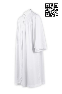 CHR004 custom white baptism dress, Choir Gowns  long white baptism dress, simple white baptism dress Choir Stoles Vestiment Priests in holy vestments  clearance clergy robes   anglican choir robes   big and tall clergy robes